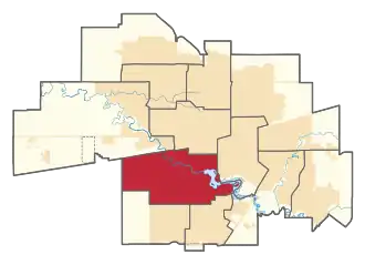 Carte de la circonscription
