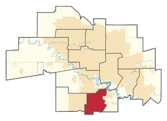 Carte de la circonscription