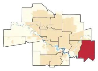 Carte de la circonscription