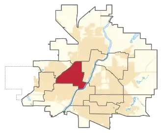 Carte de la circonscription