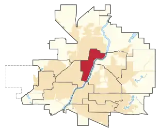 Carte de la circonscription