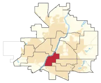 Carte de la circonscription