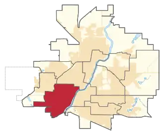 Carte de la circonscription