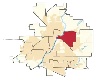 Carte de la circonscription