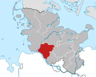 Localisation de Arrondissement de Steinburg