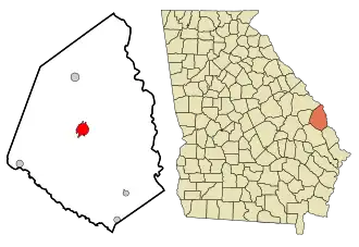 Localisation de Sylvania