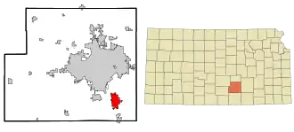 Localisation de Derby