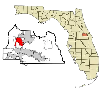 Localisation de Lake Mary
