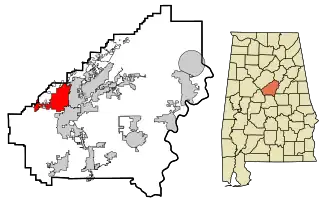 Localisation de Helena