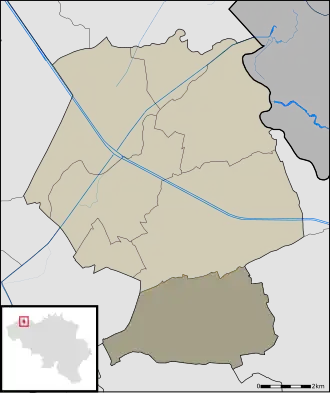 Localisation de Sijsele