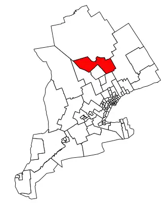 Carte de la circonscription