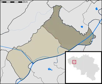 Localisation de Vive-Saint-Bavon