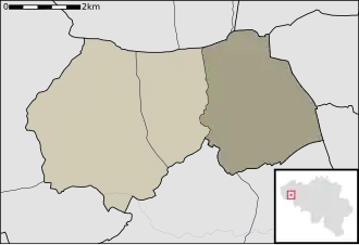 Localisation de Winkel-Saint-Éloi