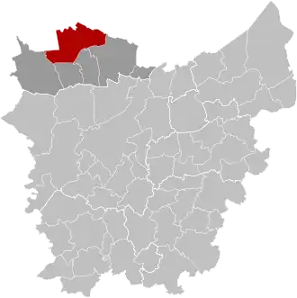 Localisation de Saint-Laurent