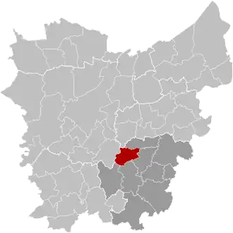 Localisation de Hautem-Saint-Liévin