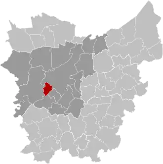 Localisation de Laethem-Saint-Martin