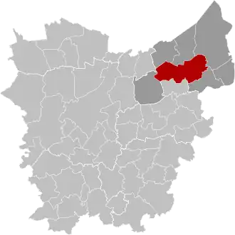 Localisation de Saint-Nicolas