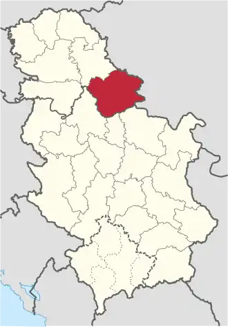 Localisation de Banat méridional