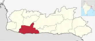 Localisation de District des South Garo Hills