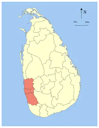 Province de l'Ouest (Sri Lanka)