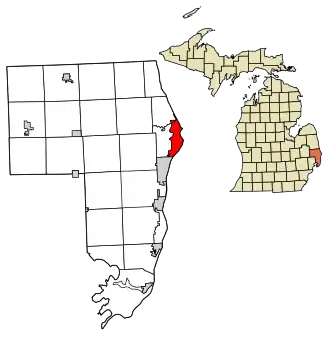 Localisation de Port Huron