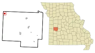 Localisation de Appleton City