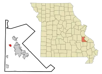 Localisation de Leadwood