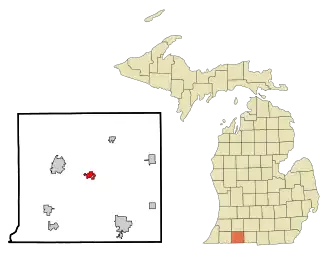 Localisation de Centreville