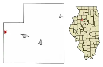 Localisation de La Fayette