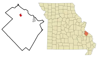 Localisation de Bloomsdale