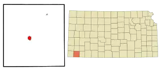 Localisation de Hugoton