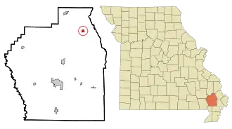 Localisation de Bell City