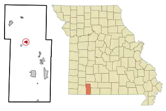 Localisation de Galena