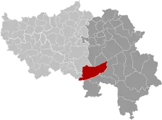 Localisation de Stoumont