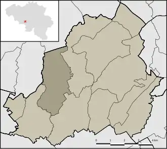 Localisation de Strépy-Bracquegnies
