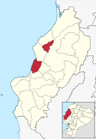 Localisation de Canton de Sucre