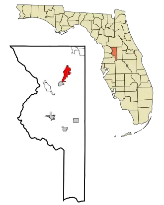 Localisation de Wildwood