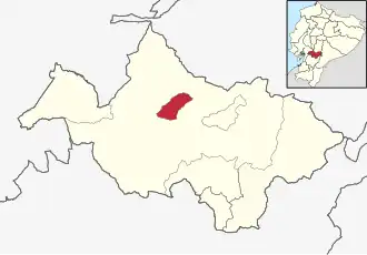 Localisation de Canton de Suscal