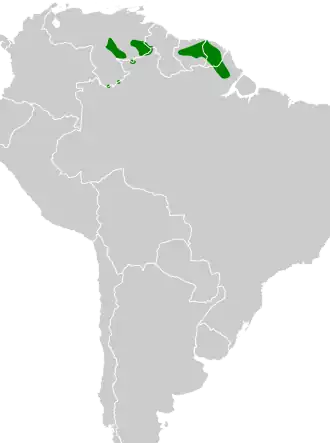 Description de l'image Synallaxis macconnelli map.svg.