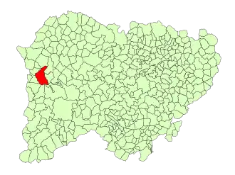Localisation de San Felices de los Gallegos