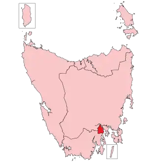 Carte de la circonscription.