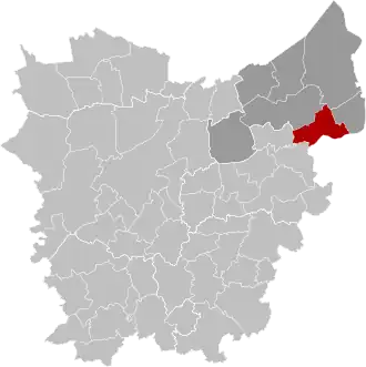 Localisation de Tamise