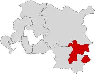 Localisation de Pays d'Aubagne et de l'Étoile