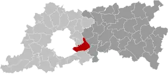 Localisation de Tervuren