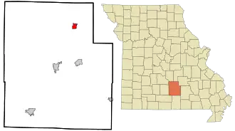 Localisation de Licking