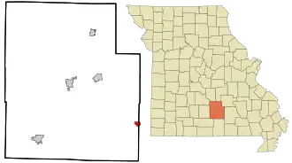 Localisation de Summersville