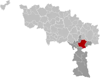 Localisation de Thuin