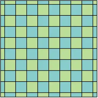 Image illustrative de l’article Pavage carré