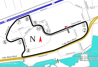 Circuit urbain du parc des expositions de Toronto