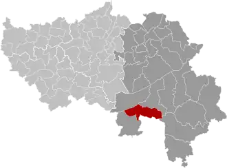 Localisation de Trois-Ponts